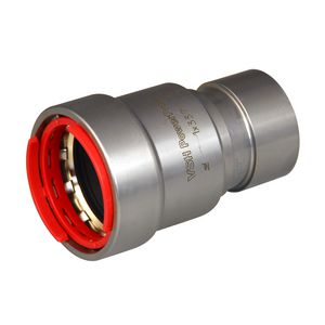 Verloopsok POWERPRESS dikwandig C9448 1"x33,7mm Shurjoint VVE=5