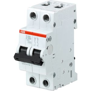 Installatieautomaat 2-polig B-karakteristiek 6kA 100A