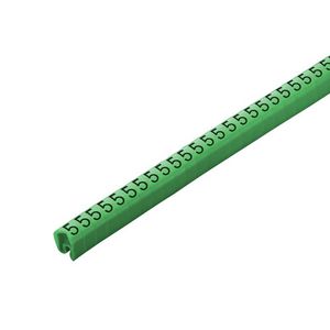 Kabelcoderingsyst. groen O.D.4-10mm PVC so VVE=250
