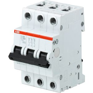 Installatieautomaat 3-polig B-karakteristiek 6kA 100A