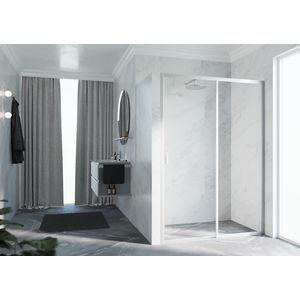 Schuifdeur LUN2PH RE 132-138cm matchroom helder