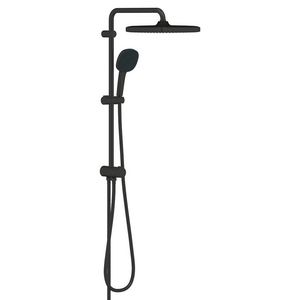 Tempesta 250 Cube douchesysteem omstel. 620mm 8,0L/min. matte black (mat zwart) (prof)