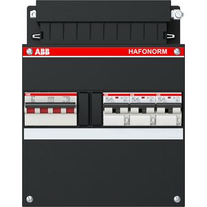 Installatiekast 3x 16A/30mA + HS 3-f