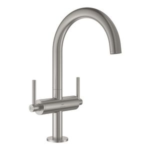 Atrio L-size wastafelmengkraan push open 21145DC0 supersteel (rvs look) (Spa colors coll.)