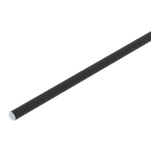 Threaded rod 10x10x1000 Staal gepolijst schwarz VVE=10