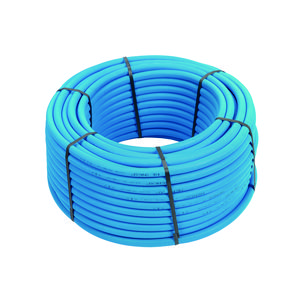 Rol a 50mtr. meerlagenbuis STANDARD alupex 16x2mm + mantelbuis blauw