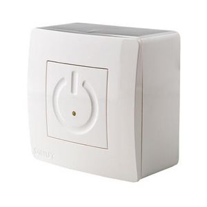Tijddrukknop opbwit 3-dr 30s-12m 3000W 230V