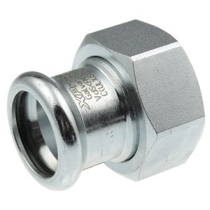 2-del. koppeling Xpress STAAL 18x3/4" wartel C1446 VVE=10