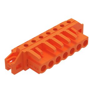 THT FE steker HA raster 5,08mm oranje 232-267/031-000 VVE=50