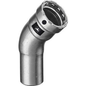 Insteekbocht 45° MEGAPRESS spie x persaansluiting 3/4" 4226.1