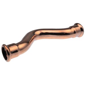 Passeerbocht XPRESS CU 2x persaansluiting 15mm 7085 VVE=5