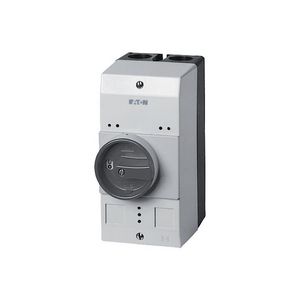 Kast kunststof IP55 voor PKZM0 met knop zwart