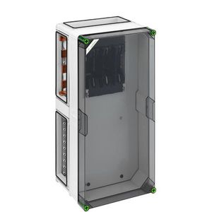 Zekeringenbehuizing NH-railkast IP65 04221501