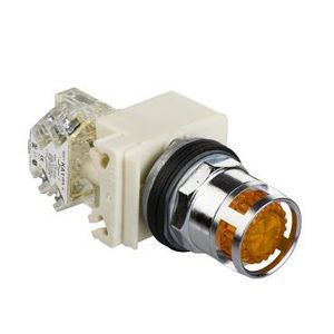 Drukknop Verl. Verz. Terugv. Ø30mm LED 24V Harmony 9001K