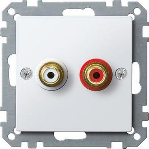contactdoos voor audio-aansluiting-Polarwit-Systeem M