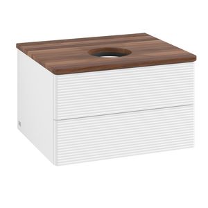 Wastafelonderkast Antao 600x360x500mm White Matt Lacquer L18112MT