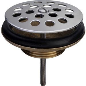 Afvoerplug Spec. 2x80 chroomnikkelstaal/gepolijst