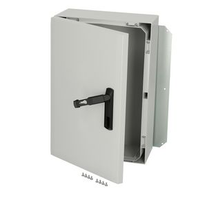 Wandkast IP66 outdoor klasse II polycarb HxBxD=600x400x210mm