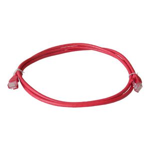Patchkabel / netwerkkabel CAT5e UTP PVC molded rood 1.5meter
