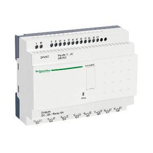 Compacte smart relais 20 I/O 24V AC Met klok Zelio Logic