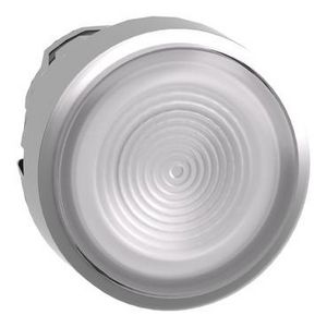 Kop voor verlichte drukknop Ø22mm Wit