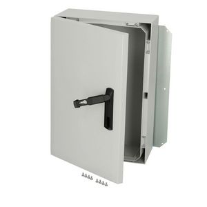 Wandkast IP66 outdoor klasse II polycarb HxBxD=600x400x210mm