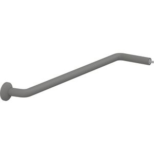 Hoekcomponent handgreep 762x154mm PLUS antraciet