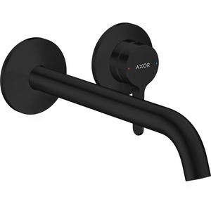 Afbouwdeel AXOR One 1-hendel inbouw wandkraan uitloop 225mm mat zwart