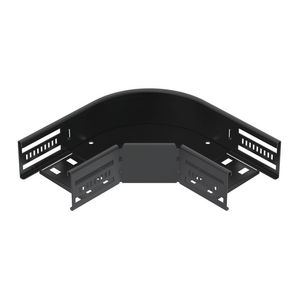 90gr. bend cable tray horizontal 60x100 Staal PES135-Polyest