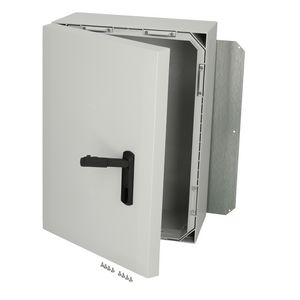 Wandkast IP66 outdoor klasse II polycarb HxBxD=700x500x300mm