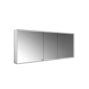 Led-spiegelkast Prestige2 opbouw 3 deuren zonder Emco light system 1587mm