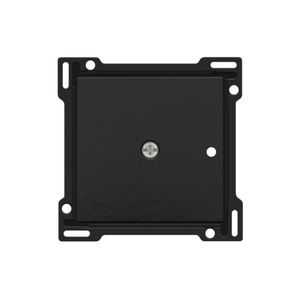 Afwerkingsset 1-kanaals inbouw RF met enkelpolig piano black