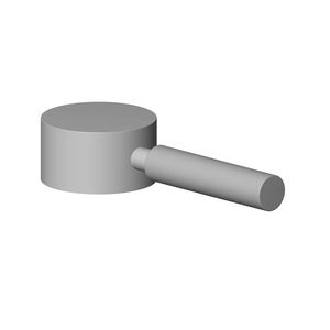 Greep Hendel 50x130x28mm D Platinum gebors. 90209701200-99