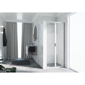 Draaideur 2-delig LUNB 1020-1080x1950mm zlvr mat lunes2.0