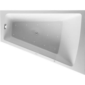 Whirlbad Paiova 1700x1300mm, wit inbouw,hoek r.Syst. Air