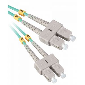 SC SC duplex OM3 50/125 1.0mtr.