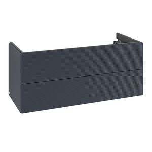 Wastafelonderkast Antao 1188x504x493mm Mid.Blue Matt Lacquer K06100HG