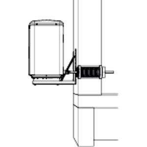 Mantelbuis wand DN160/25 -0,7m
