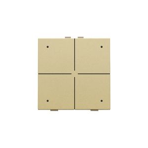 4-voudig drukknop leds/comfortsens. HomeControl gold