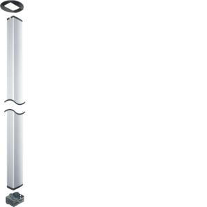Klemzuil dubbel DAK lengte 3,40m verkeerswit