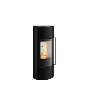 Vrijstaande haard Senso M H2O, nero, front nero