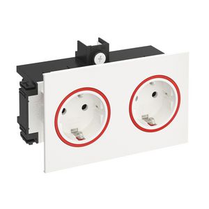 WCD SIGNA IN 2-v RAL9010 140x82x71 reinweiß RAL 9010