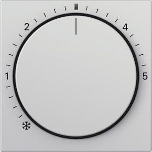 Afdekking ruimtetemperatuurregelaar ctrl.l. System 55 grijs m