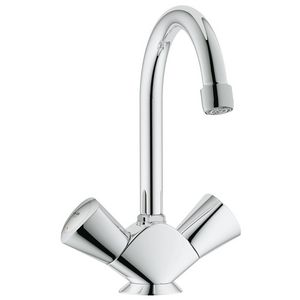 Costa-s wastafelkraan chroom draaibare uitloop 137mm incl. waste