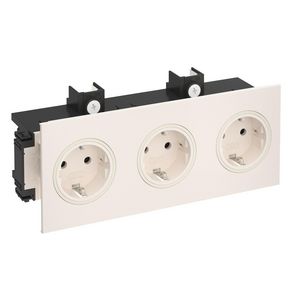 WCD SIGNA IN 3-v RAL9001 206x82x71 cremeweiß RAL 9001