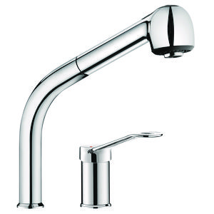 Set mengkraan + zuil met uittrekb. sproeier H.200 open grp