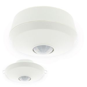 Aanwezigheiddetector universeel plafond PIR 2200W 7M 40m²