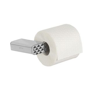 Toiletrolhouder zonder klep diamantpatroon rechts