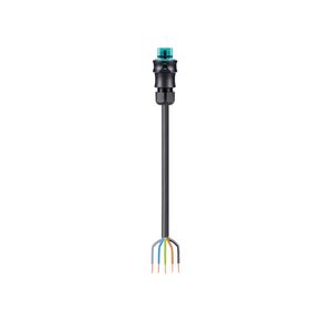 Aansluitsnoer RST20I5 male 1,5mm² 100cm B2CA turquoise VVE=30