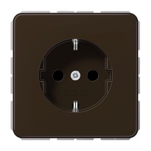 Wandcontactdoos CD500 bruin besch.ct/slagv aanr.veil